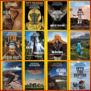 National Geographic Magazine UK - 2022 Full Year Issues Collection