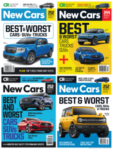 Consumer Reports New Cars - Full Year 2022 Collection